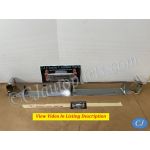 OEM 1962 Cadillac Deville Eldorado Fleetwood CHROME DASH INSTRUMENT CLUSTER SPEEDOMETER GAUGES RADIO BEZEL #3512568/#1477453